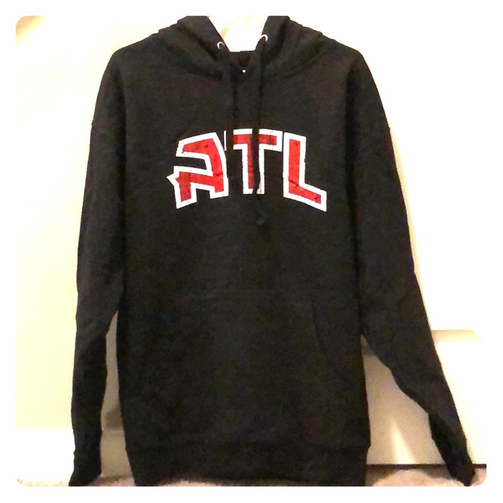 NWT ATL Black Sweatshirt - Large